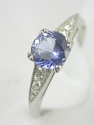 1925 Sapphire Antique Engagement Ring