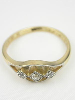 Edwardian Antique Diamond Engagement Ring