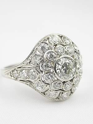 Edwardian Antique Diamond Engagement Ring