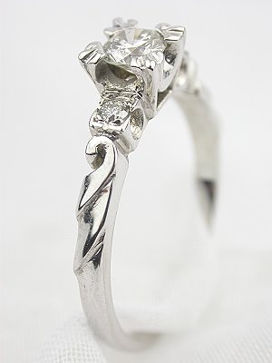 Antique Diamond Engagement Ring