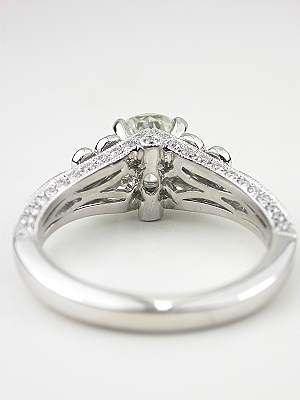 Dramatic Diamond Engagement Ring