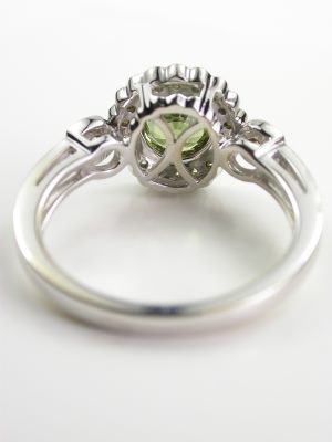 Engagement Ring with Fancy Colored Diamonds