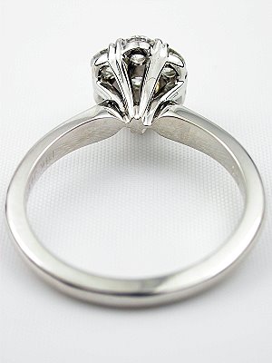 Diamond Cluster Engagement Ring 