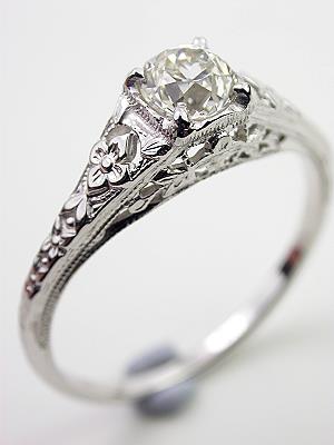 Old European Cut Diamond Engagement Rings