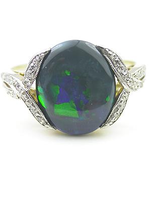 Late Victorian Antique Opal Ring