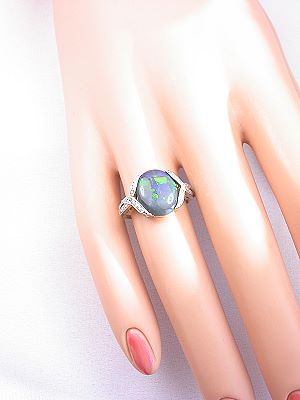 Late Victorian Antique Opal Ring