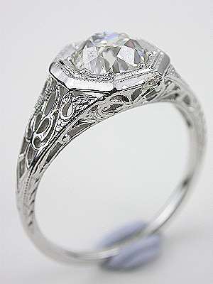 Antique Edwardian Diamond Engagement Ring