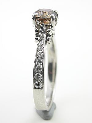 Fancy Colored Diamond Engagement Ring