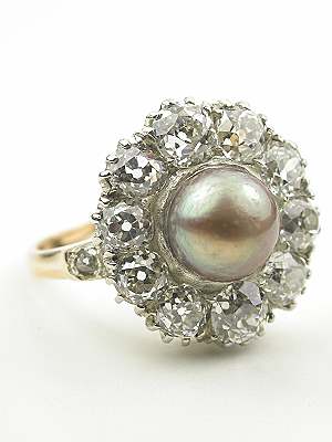 Antique Pearl Ring