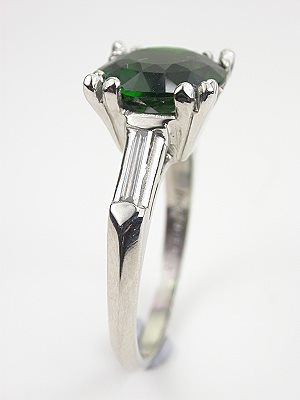 Vintage Ring with Chrome Tourmaline