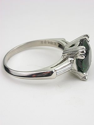 Vintage Ring with Chrome Tourmaline