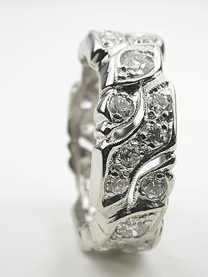 Antique Diamond Eternity Band