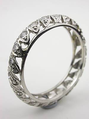 Hand Wrought Vintage Wedding Ring