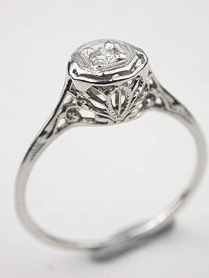 1920s Antique Diamond Engagement Ring