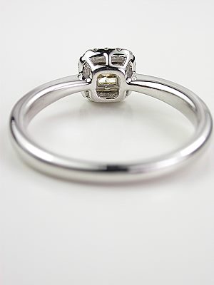 Fancy Champagne Diamond Engagement Ring