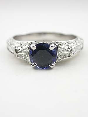 Sapphire Engagement Ring