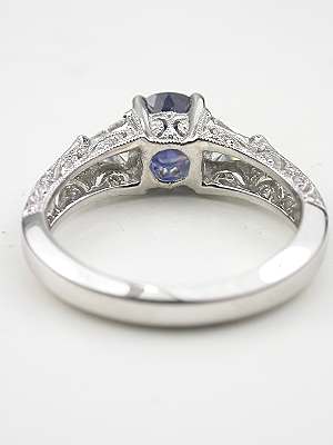 Sapphire Engagement Ring