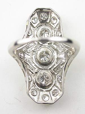 Art Deco Antique Filigree Ring