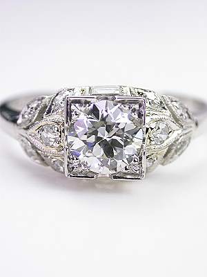 Vintage Diamond Engagement Ring