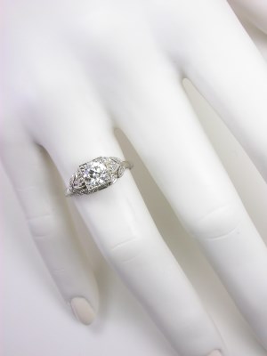 Vintage Diamond Engagement Ring