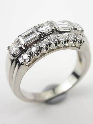 1950s Vintage Diamond Wedding Ring