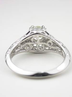 Edwardian Antique Style Engagement Ring