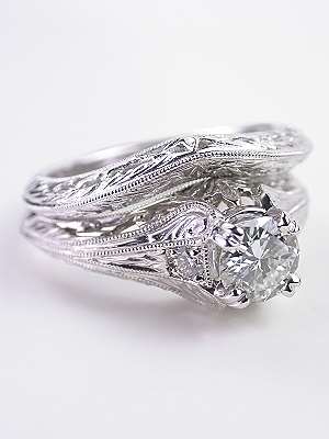 Edwardian Antique Style Engagement Ring