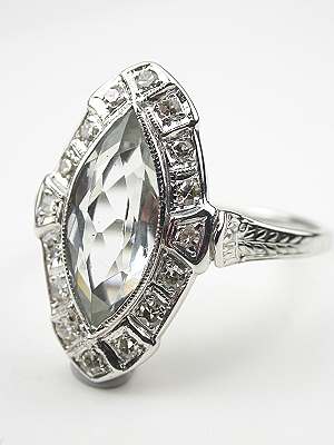 Art Deco Engagement Ring