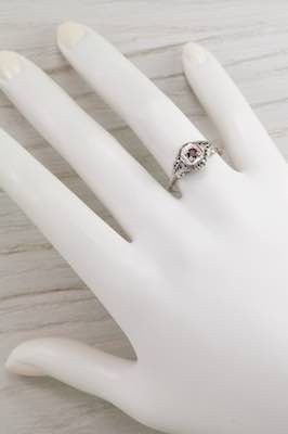 Vintage Ruby Engagement Ring