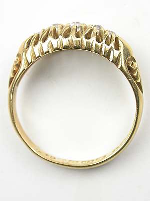 Late Victorian Diamond Wedding Ring