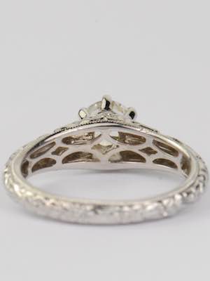 Edwardian Vintage Inspired Engagement Ring