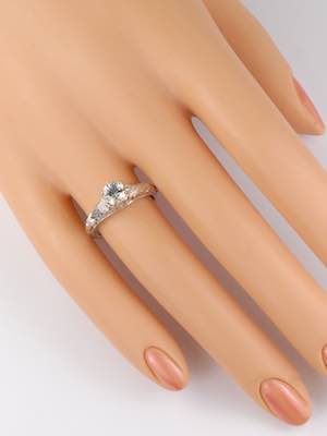 Edwardian Vintage Inspired Engagement Ring