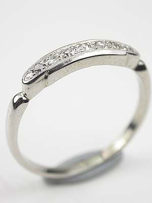 Vintage Diamond Wedding Ring