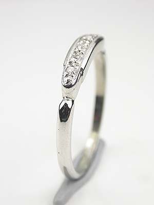 Vintage Diamond Wedding Ring