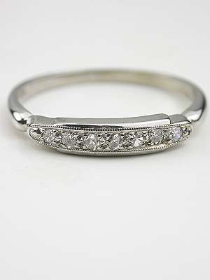 Vintage Diamond Wedding Ring