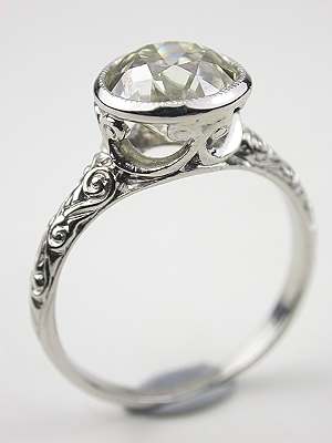 Heavenly Edwardian  Engagement Ring