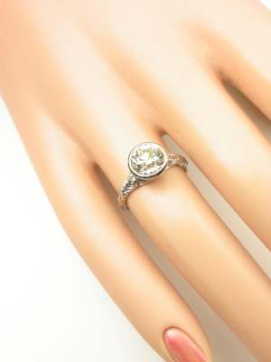 Heavenly Edwardian  Engagement Ring