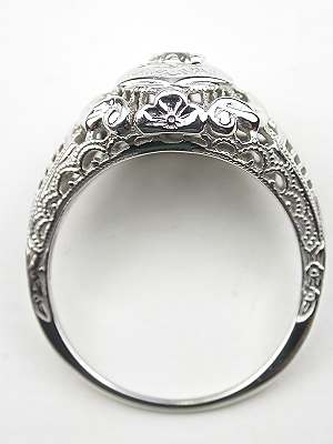 Old European Cut Diamond Edwardian Antique Ring