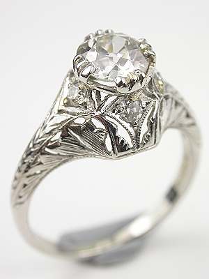 1920s Antique Diamond Engagement Ring