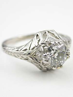 1920s Antique Diamond Engagement Ring