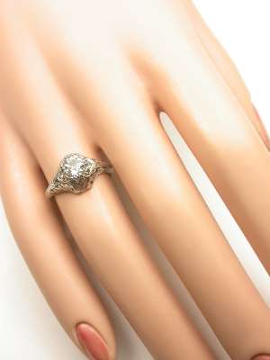 1920s Antique Diamond Engagement Ring