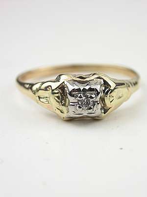 Vintage Diamond Engagement Ring