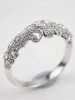 Vintage Style Wedding Ring