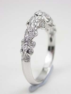 Vintage Style Wedding Ring