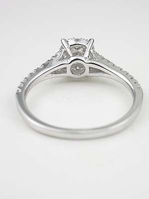 Modern Diamond Engagement Ring