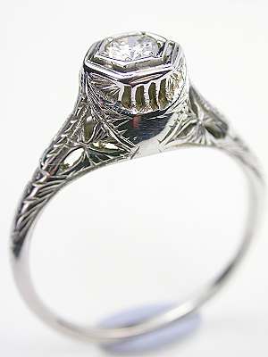 Art Deco Antique Engagement Ring