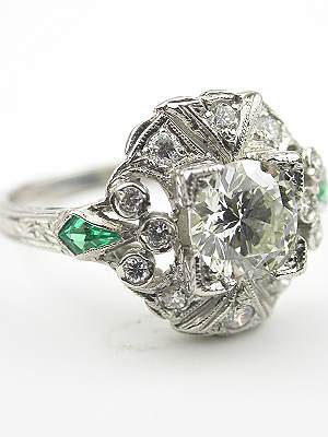 Vintage Diamond Engagement Ring