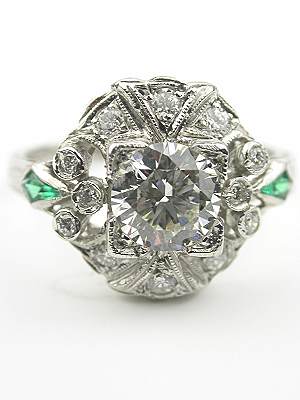 Vintage Diamond Engagement Ring