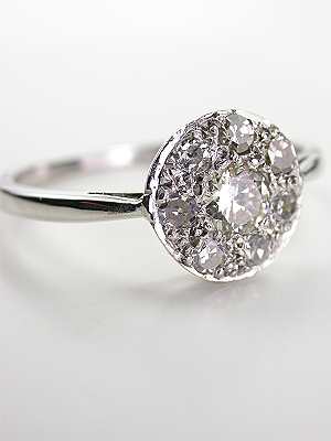 Vintage Diamond Engagement Ring