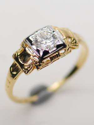 Classic Vintage Engagement Ring